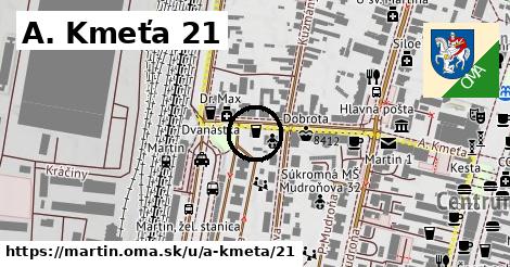 A. Kmeťa 21, Martin