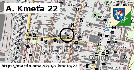 A. Kmeťa 22, Martin