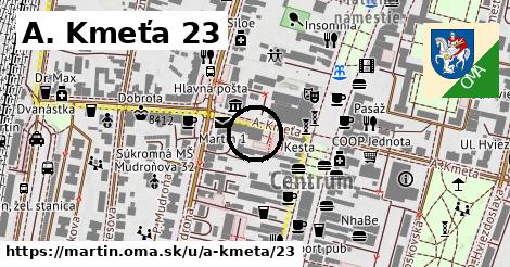 A. Kmeťa 23, Martin