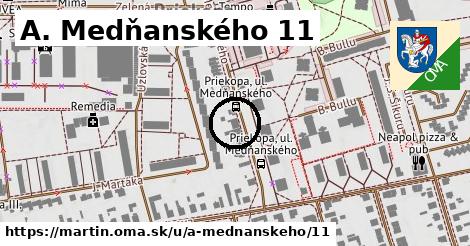 A. Medňanského 11, Martin