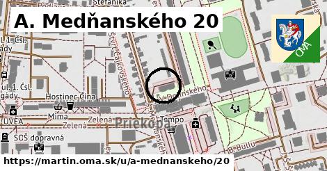 A. Medňanského 20, Martin