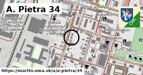 A. Pietra 34, Martin