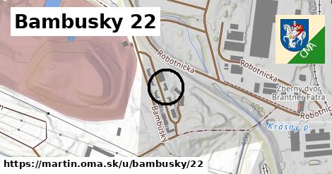 Bambusky 22, Martin