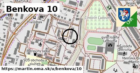 Benkova 10, Martin