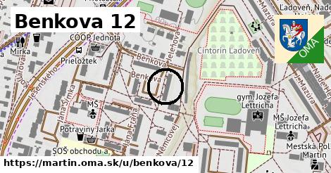 Benkova 12, Martin
