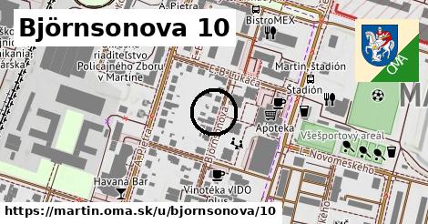 Björnsonova 10, Martin