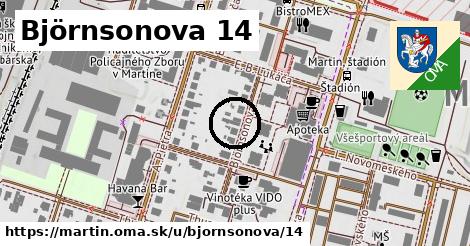 Björnsonova 14, Martin