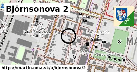 Björnsonova 2, Martin