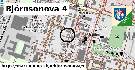 Björnsonova 4, Martin