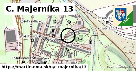 C. Majerníka 13, Martin