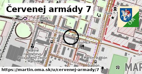 Červenej armády 7, Martin