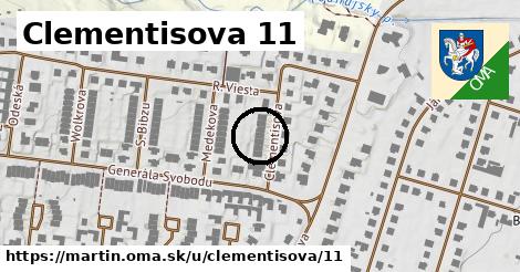 Clementisova 11, Martin