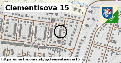 Clementisova 15, Martin