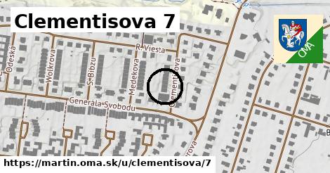 Clementisova 7, Martin