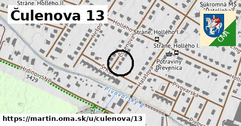 Čulenova 13, Martin