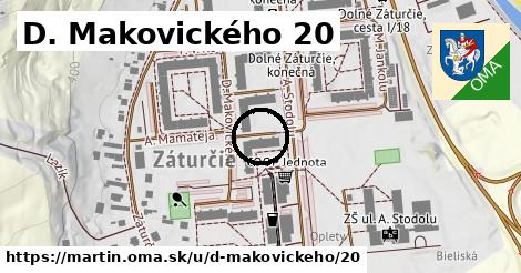 D. Makovického 20, Martin