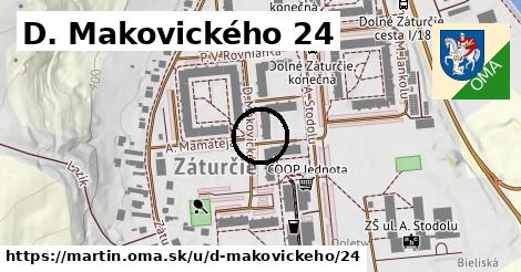 D. Makovického 24, Martin