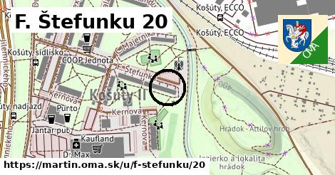 F. Štefunku 20, Martin