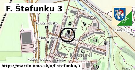 F. Štefunku 3, Martin