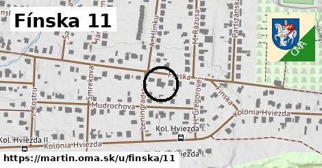 Fínska 11, Martin