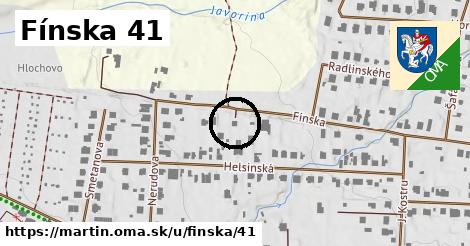 Fínska 41, Martin