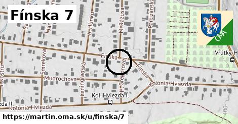 Fínska 7, Martin