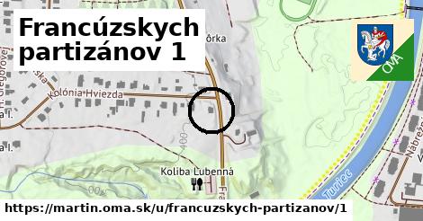 Francúzskych partizánov 1, Martin