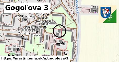 Gogoľova 3, Martin