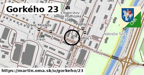 Gorkého 23, Martin