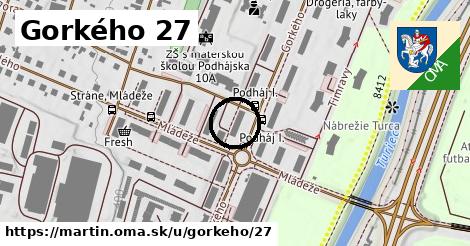 Gorkého 27, Martin