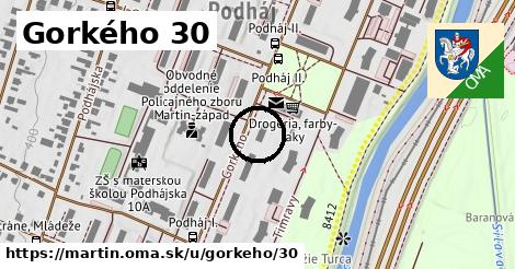 Gorkého 30, Martin