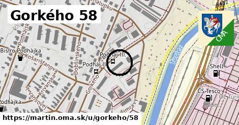 Gorkého 58, Martin