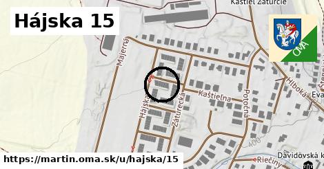 Hájska 15, Martin