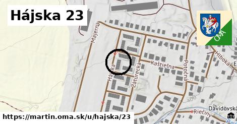 Hájska 23, Martin