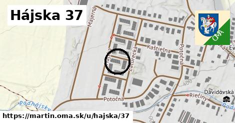 Hájska 37, Martin