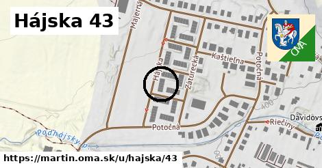 Hájska 43, Martin