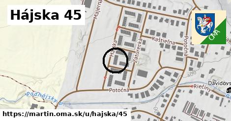 Hájska 45, Martin