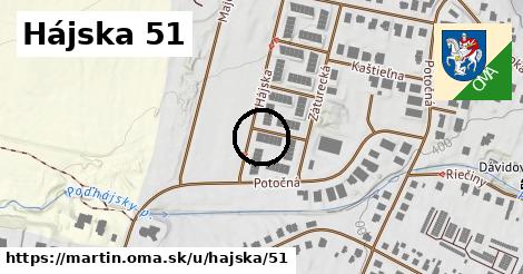 Hájska 51, Martin