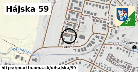 Hájska 59, Martin