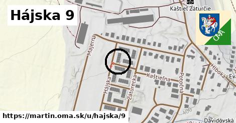 Hájska 9, Martin