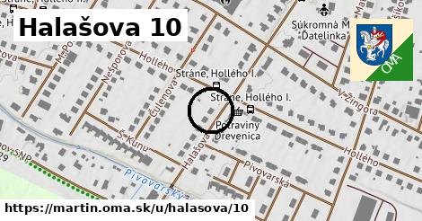 Halašova 10, Martin