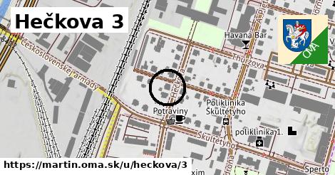 Hečkova 3, Martin