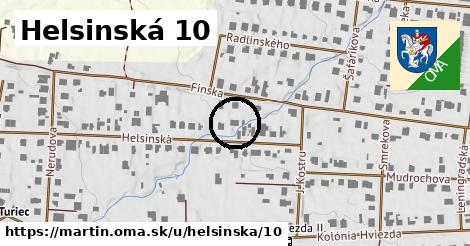 Helsinská 10, Martin