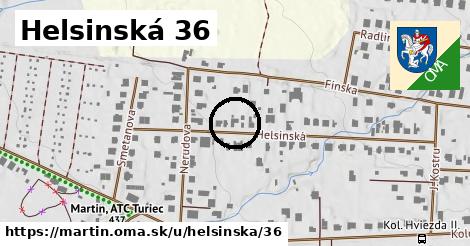 Helsinská 36, Martin