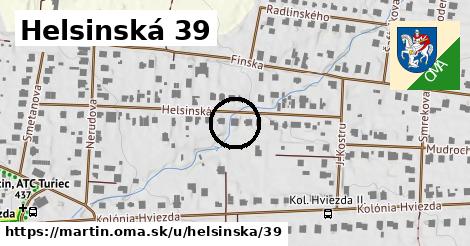 Helsinská 39, Martin