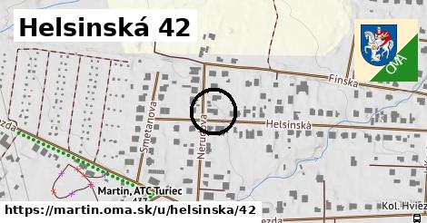 Helsinská 42, Martin