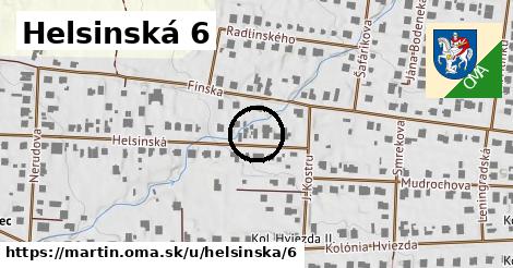 Helsinská 6, Martin