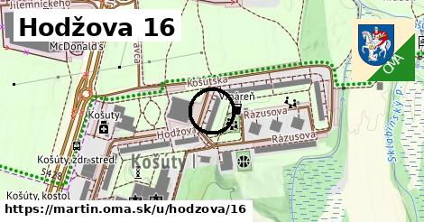 Hodžova 16, Martin