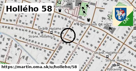 Hollého 58, Martin