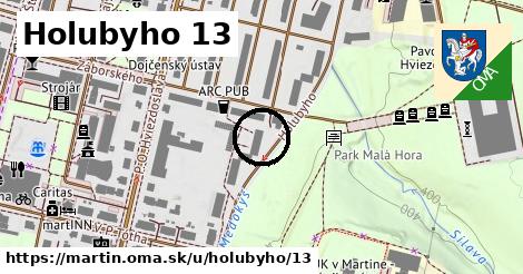 Holubyho 13, Martin